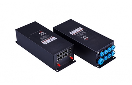 BMG8200网关，是欧陆在线专为智慧路灯杆、智能灯杆、5G路灯杆、多功能杆等场景应用而研发的智能网关，配置7路LAN口、1路WAN口、4路POE供电、2路千兆光口等，具有强大的供电能力、设备接入能力、通信协议转换、运算处理能力、联动控制能力。